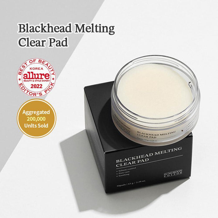 Sungboon Editor Blackhead Melting Clear Pad 30 pads