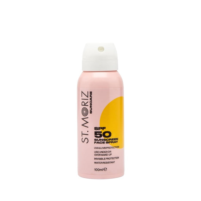 SUNSCREEN FACE SPRAY SPF50- Spray Facial Cu SPF 50 Cu Protectie Cu Spectru Larg UVA Si UVB
