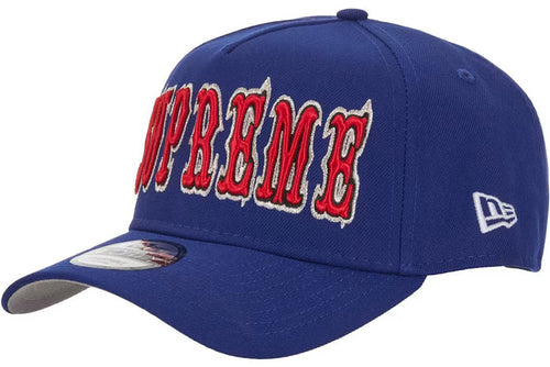 Supreme Gothic Outline New Era 59Fifty Snapback Hat - Royal Blue (SS26)