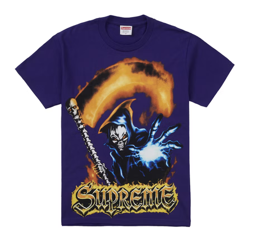 Supreme Grim Reaper Tee - Purple (SS26)