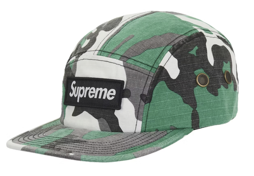 Supreme Military Camp Cap - Green Camo (FW25)