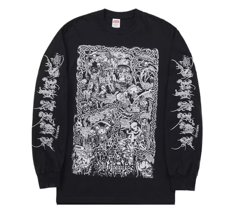 Supreme Wombat L/S Tee - Black (SS26)