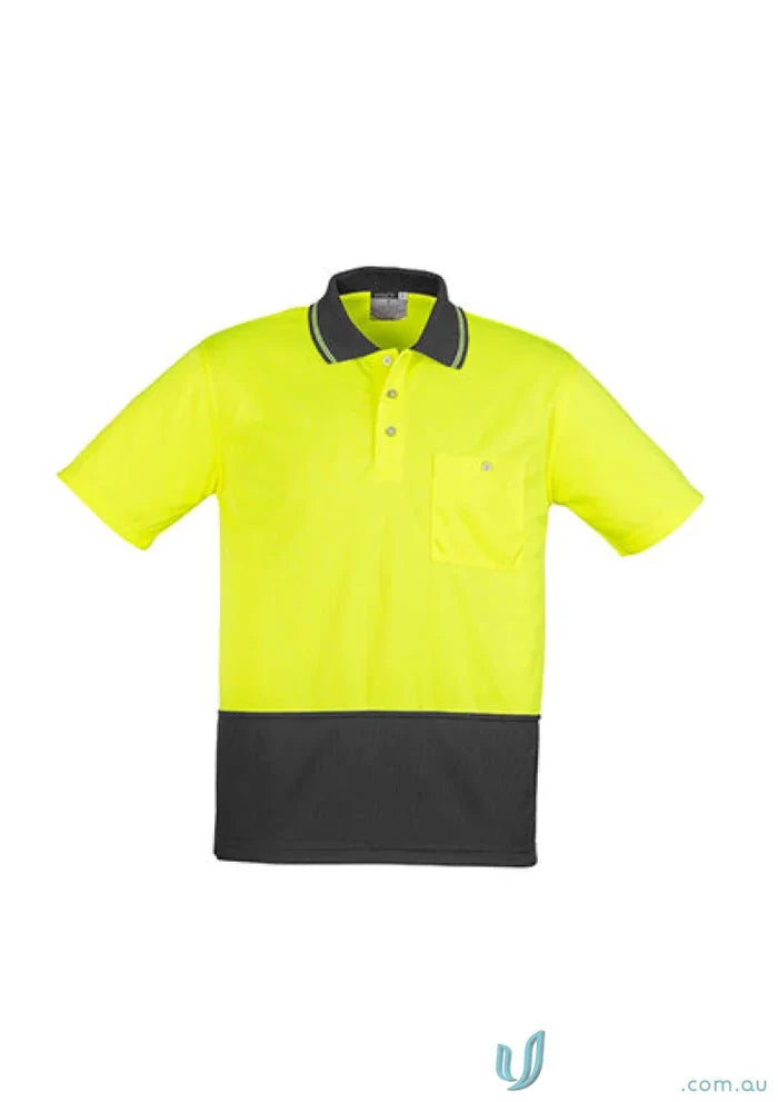 Fluoro Yellow/Charcoal / 2XS