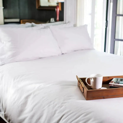 T-300 White Combed Cotton Sheets - Rifz Textiles Inc