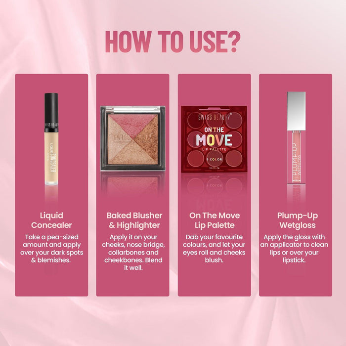 Taapsee Signature Kit (FREE kit worth Rs 499) - Swiss Beauty