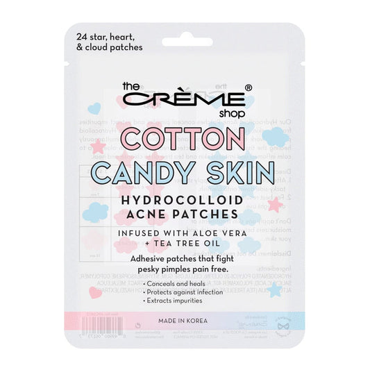 The Creme Shop Cotton Candy Skin Hydrocolloid Acne Patches - ikatehouse