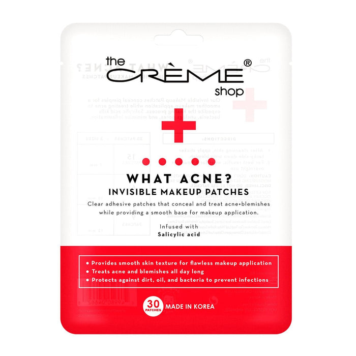 The Creme Shop What Acne? Invisible Makeup 30 Patches - ikatehouse