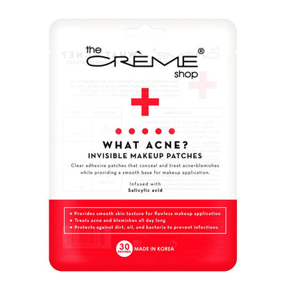 The Creme Shop What Acne? Invisible Makeup 30 Patches - ikatehouse