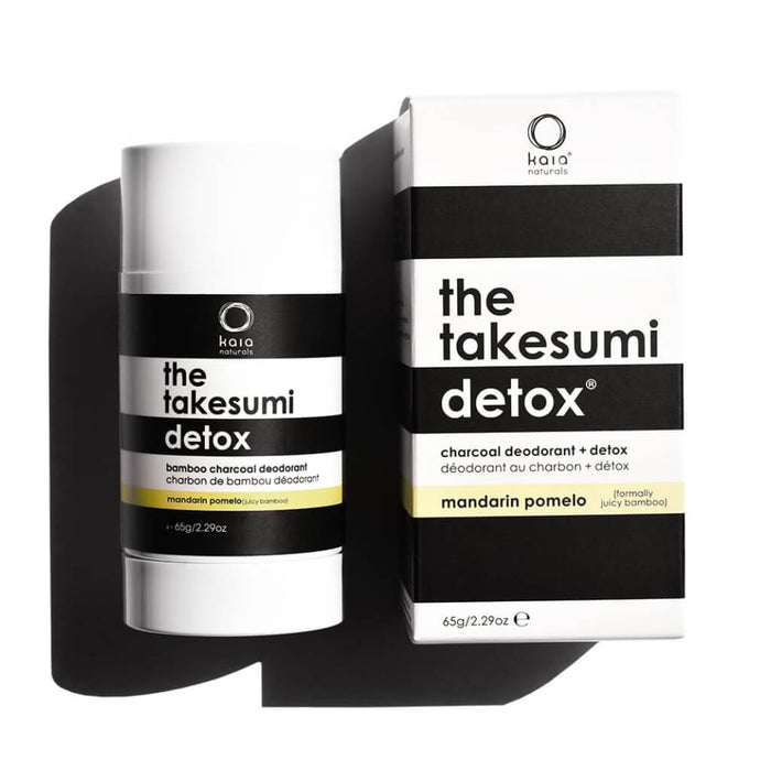 KaiaNaturals TheTakesumi DetoxCharcoalDeodorant MandarinPomelo 65g