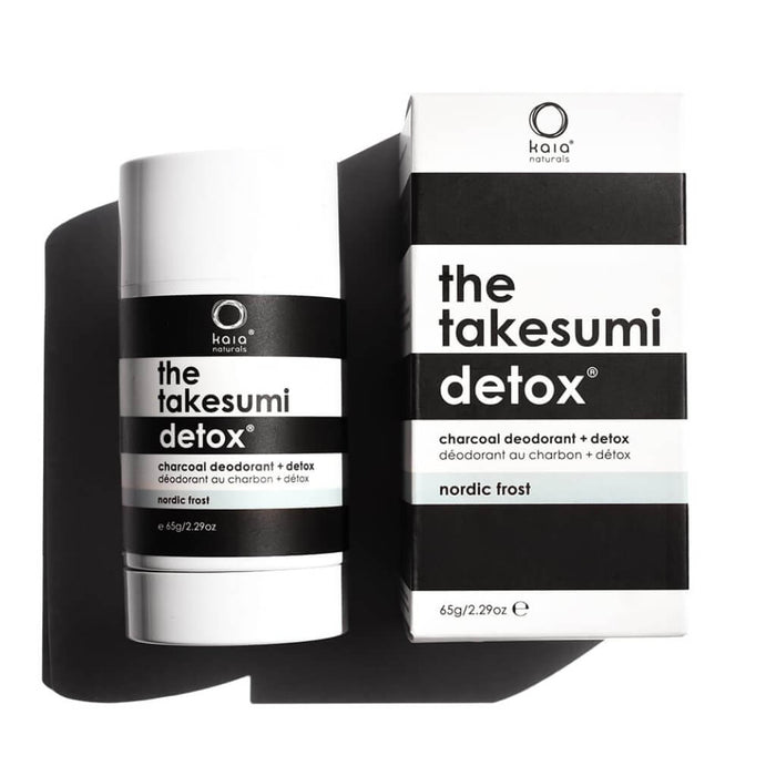 KaiaNaturals TheTakesumi DetoxCharcoalDeodorant NordicFrost 65g