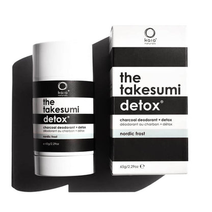 KaiaNaturals TheTakesumi DetoxCharcoalDeodorant NordicFrost 65g
