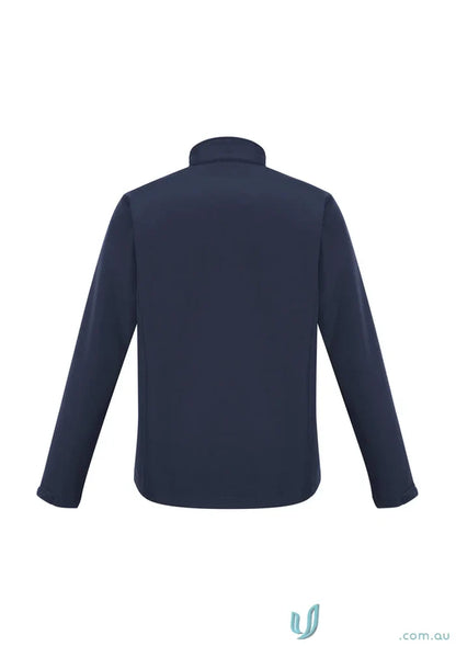 Biz Collection J740M Apex Softshell Jacket in Navy
