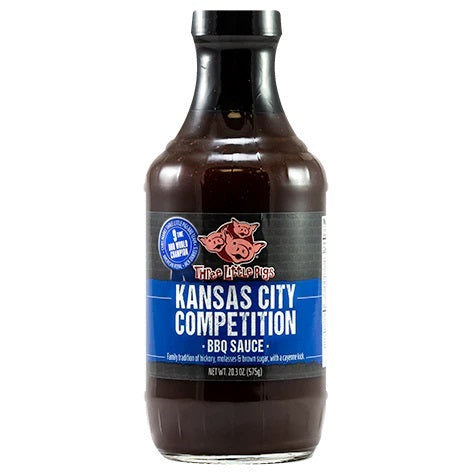 Three Little Pigs Competition BBQ Sauce - 575g (20.3oz)