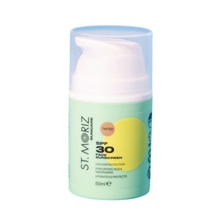 TINTED FACE SUNSCREEN SPF30 - Crema De Fata Nuantatoare Cu SPF 30 Si Protectie UVA Si UVB