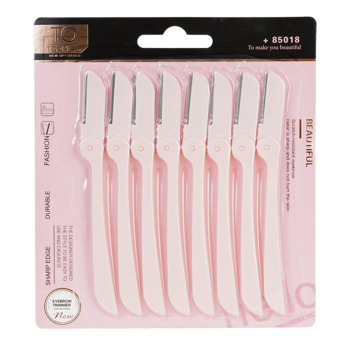 To Termro Eyebrow Folding Razors 8pcs