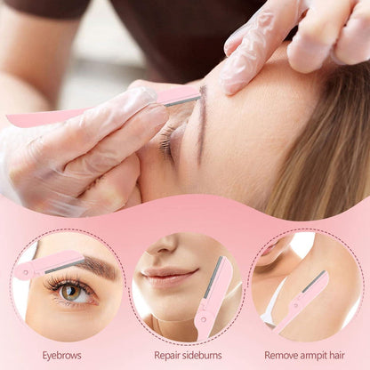 To Termro Eyebrow Folding Razors 8pcs