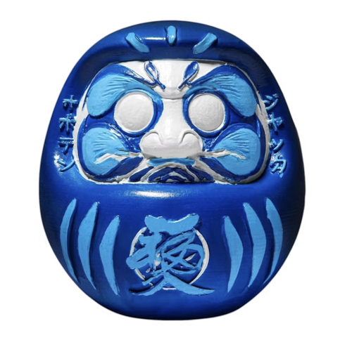 Travis Scott Cactus Jack x Fragment Daruma Doll - Blue