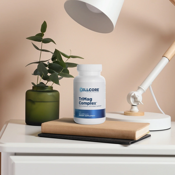 CellCore TriMag Complex magnesium and mitochondrial support supplement bottle