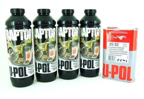 U-POL Raptor Black UPO820 Durable Truck Bedliner Kit w/ Fast Free Shipping