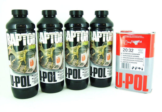 U-Pol Raptor TINTABLE Bed Liner Kit * UPOL 821