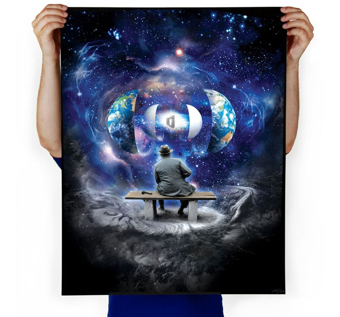 Unfolding Art Print