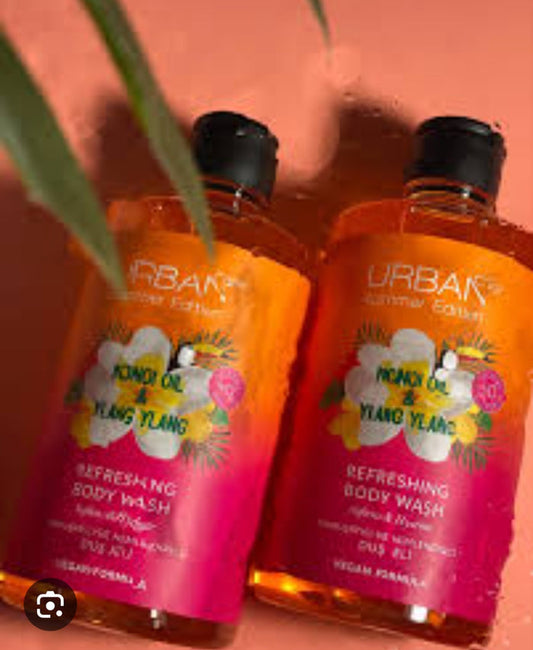 Urban Care Summer Edition Monoi Oil & Ylang Ylang Refreshing Body Wash 500 ml(2 pieces)