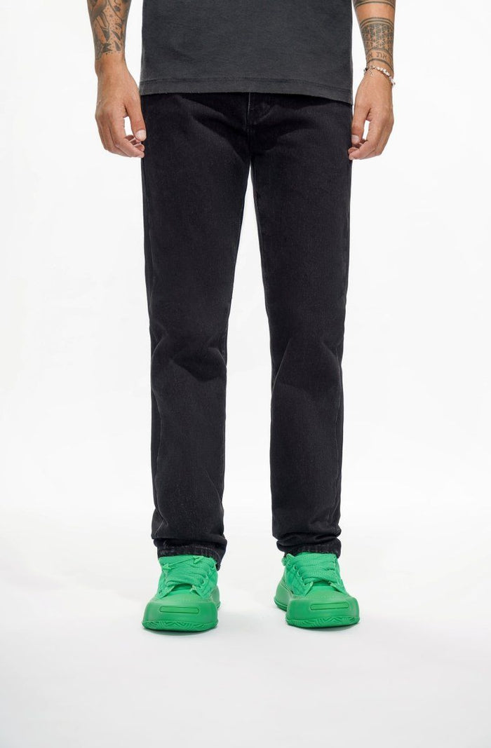 Valabasas Different Straight Fit Black Jeans