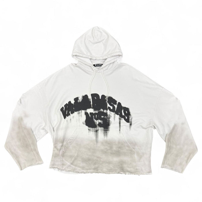 Valabasas "Fifth" Vintage White Pullover Hoodie