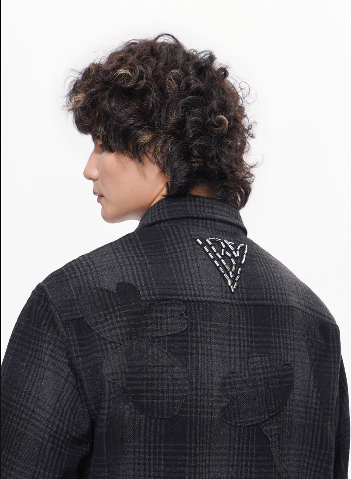 Valabasas "Harvest" Black Button Up Flannel