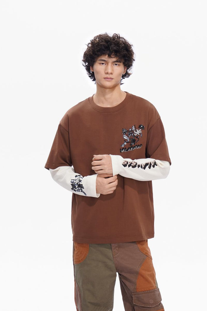 Valabasas "Inheritance" Brown Tee