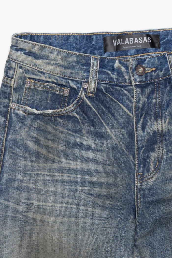 Valabasas "Mr. Baggy" Dirty Vintage Blue Denim Jeans