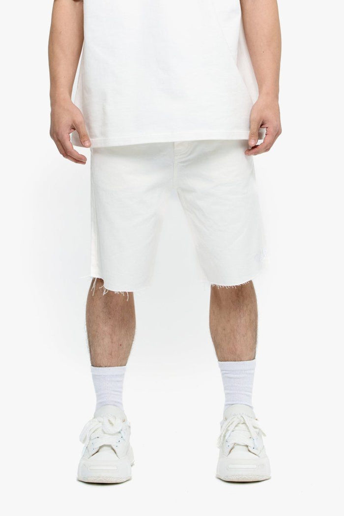 Valabasas "Mr. Shorts" White Denim Shorts