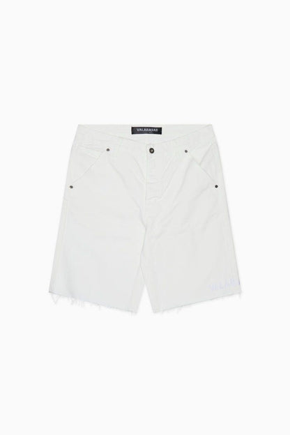 Valabasas "Mr. Shorts" White Denim Shorts