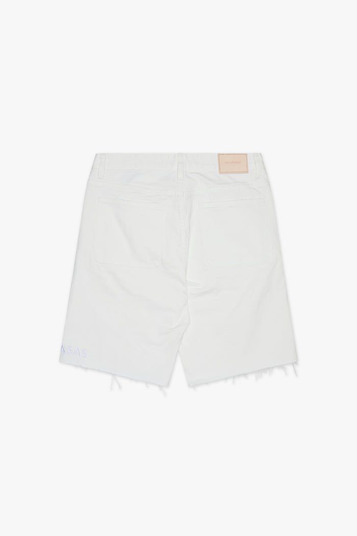 Valabasas "Mr. Shorts" White Denim Shorts