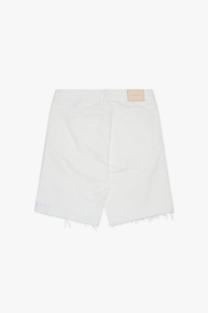 Valabasas "Mr. Shorts" White Denim Shorts
