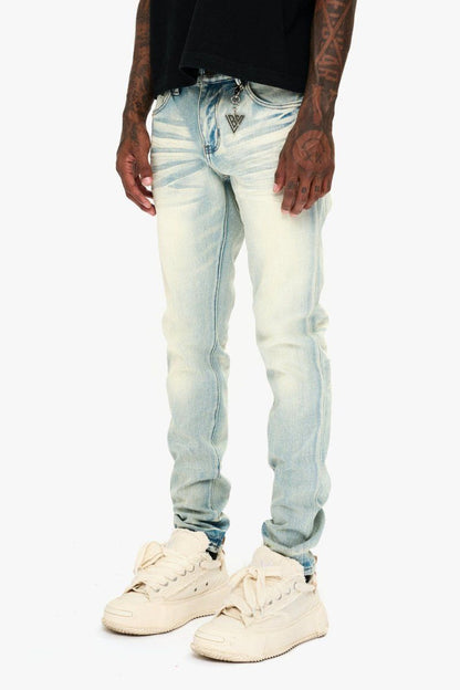 Valabasas "Mr. Slim" Light Blue Wash Jeans
