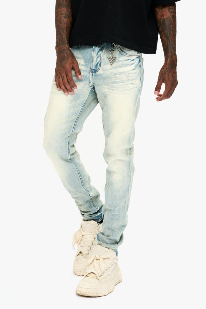 Valabasas "Mr. Slim" Light Blue Wash Jeans