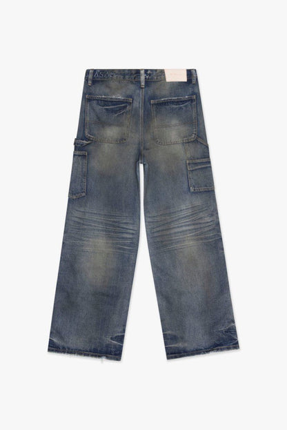 Valabasas "Mr. Straight" Dirty Vintage Blue Denim Jeans
