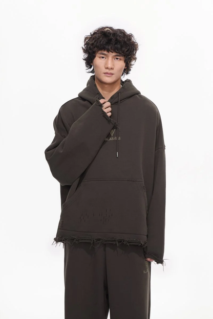 Valabasas "Platnum" Brown Pullover Hoodie