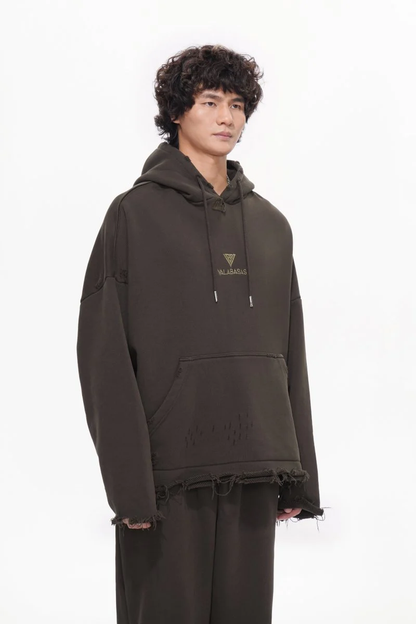 Valabasas "Platnum" Brown Pullover Hoodie