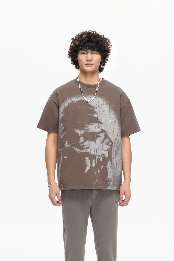Valabasas "Resistance" Brown Tee