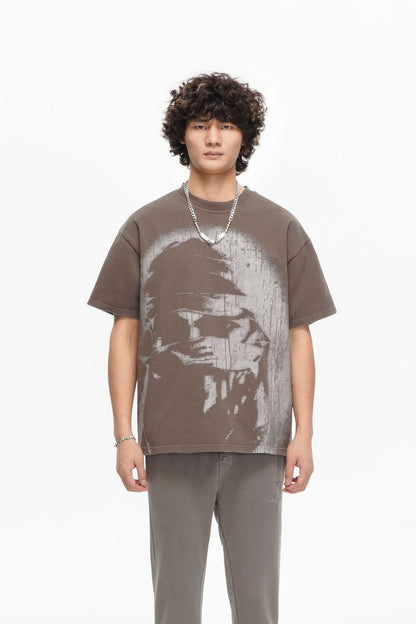 Valabasas "Resistance" Brown Tee