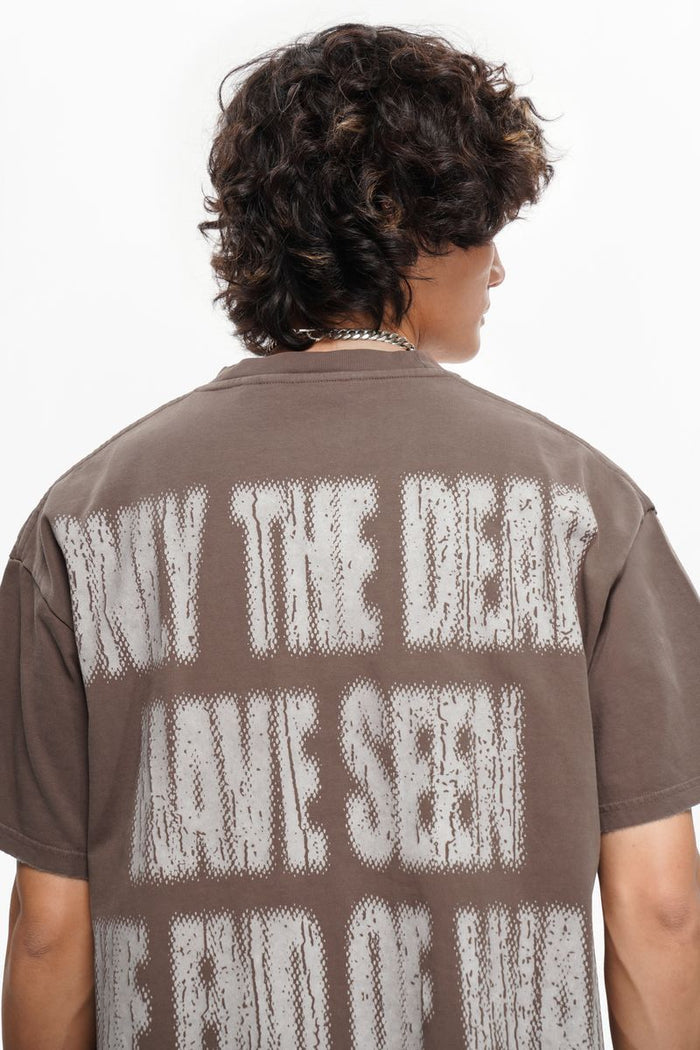 Valabasas "Resistance" Brown Tee