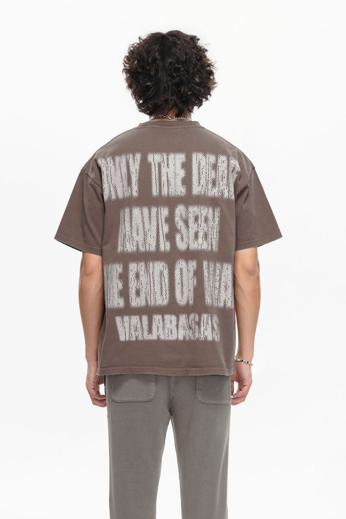 Valabasas "Resistance" Brown Tee