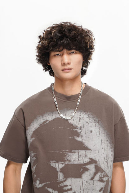 Valabasas "Resistance" Brown Tee