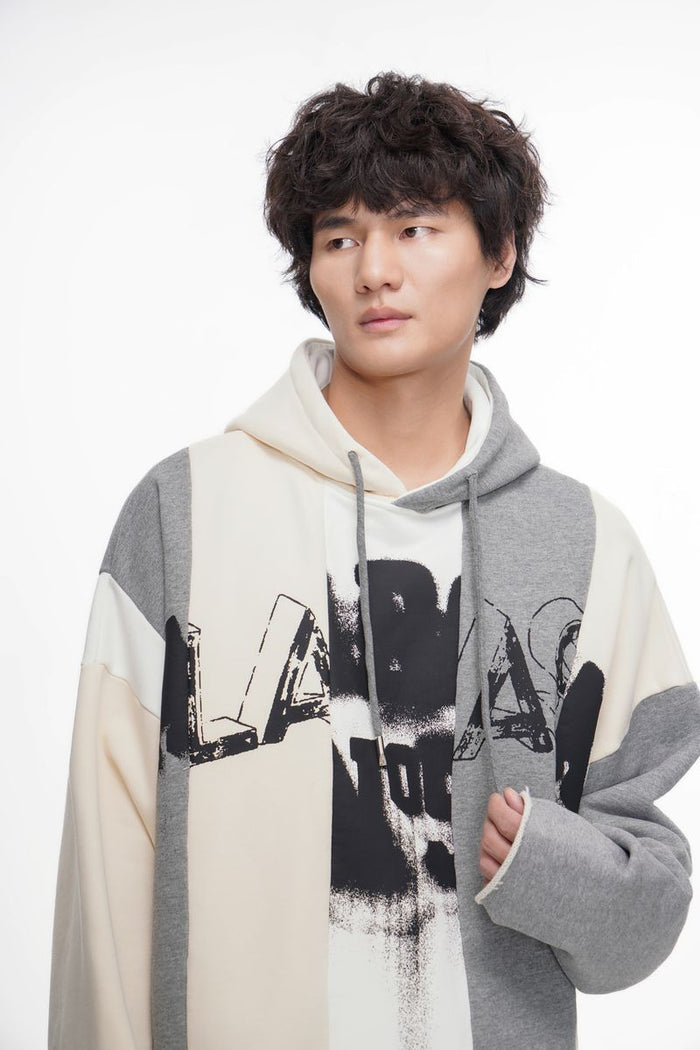 Valabasas "Slipped" Grey Pullover Hoodie