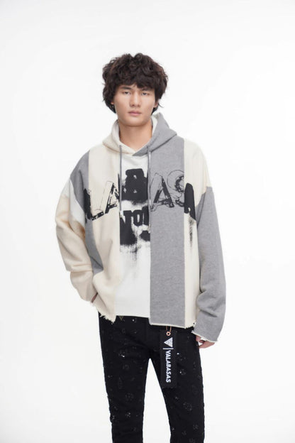 Valabasas "Slipped" Grey Pullover Hoodie