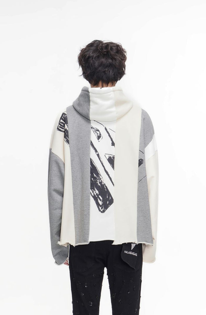 Valabasas "Slipped" Grey Pullover Hoodie