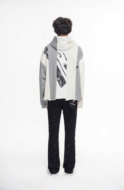 Valabasas "Slipped" Grey Pullover Hoodie