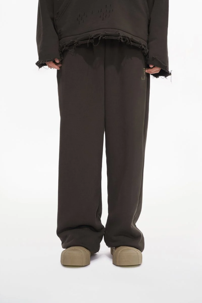Valabasas "Syndicate" Oversized Baggy Sweatpants - Brown